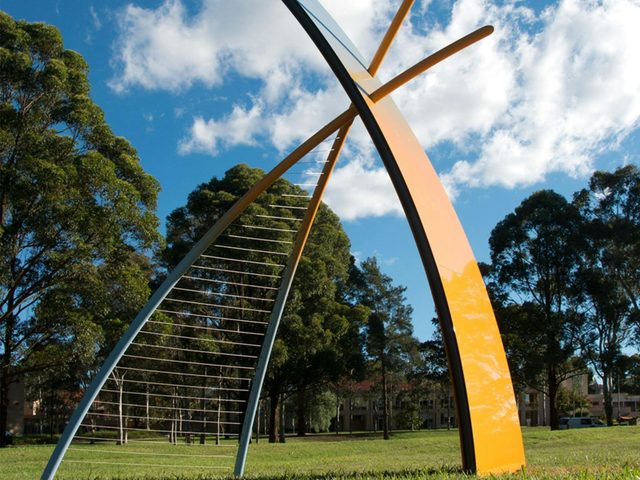Sculpture Walk at WSU Campbelltown Campus