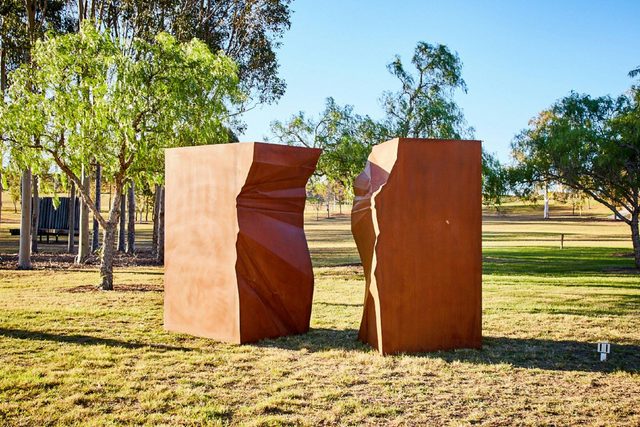 Sculpture Walk at WSU Campbelltown Campus