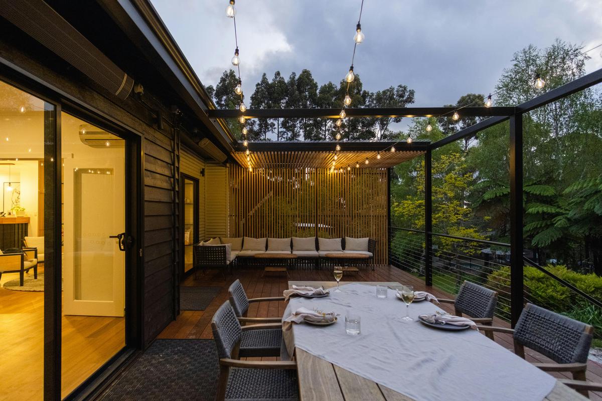 Chimes Spa Retreat, Denmark, Great Southern, Western Australia, Garden Deck