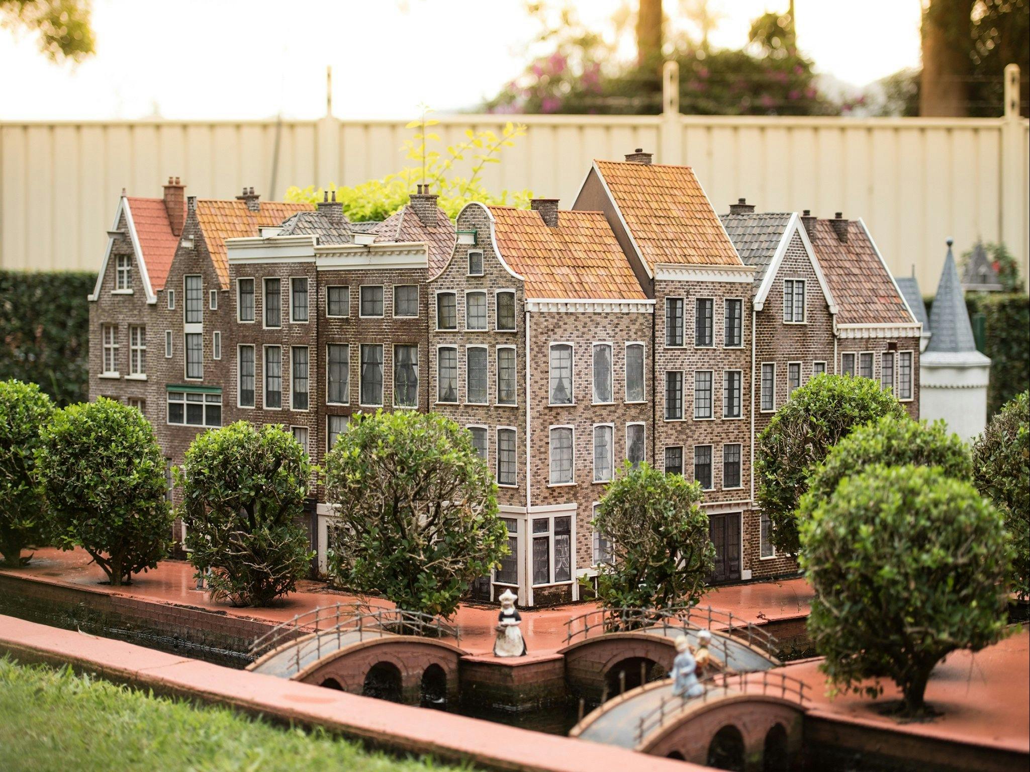 Our model Dutch village