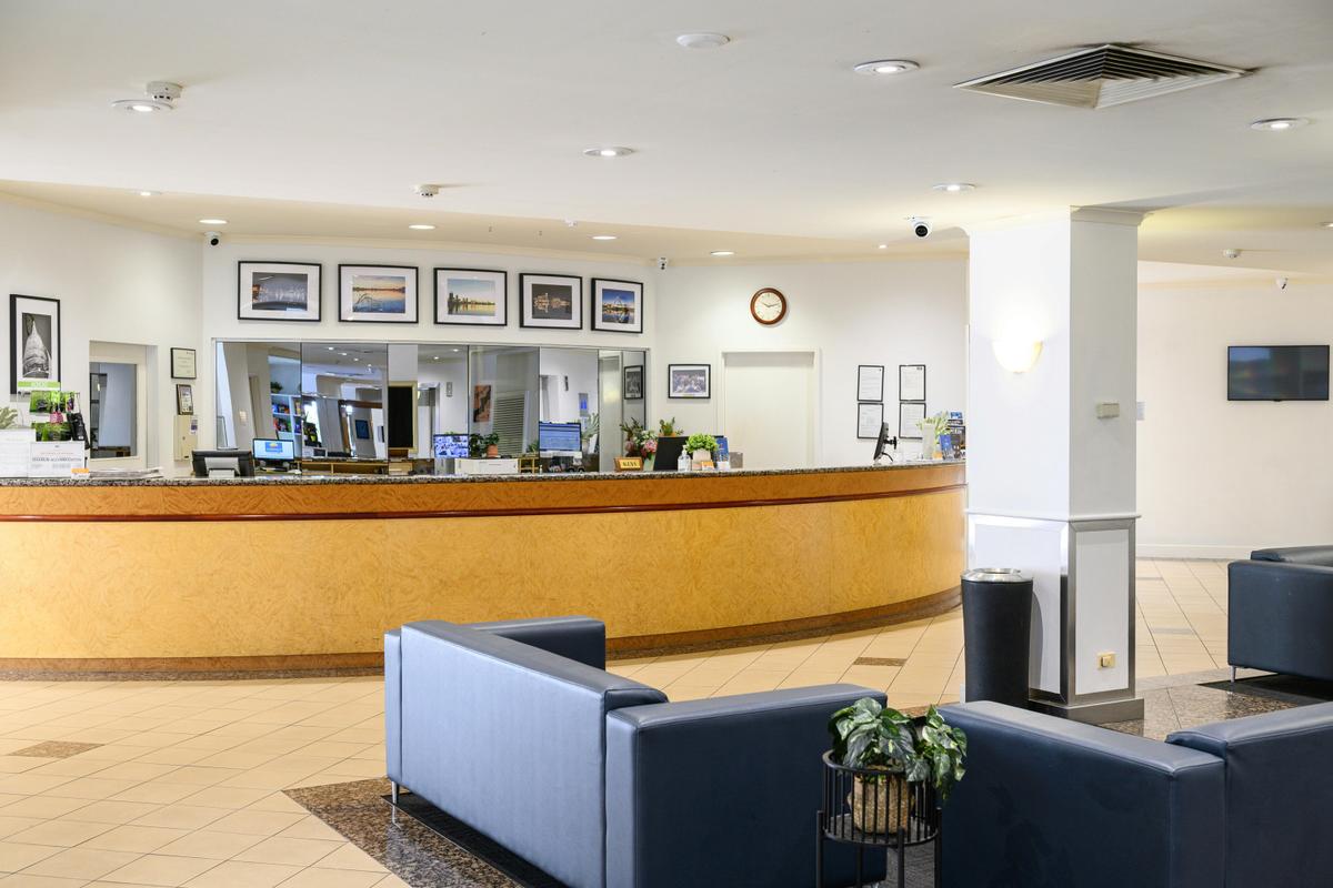 Hotel Lobby Left Side