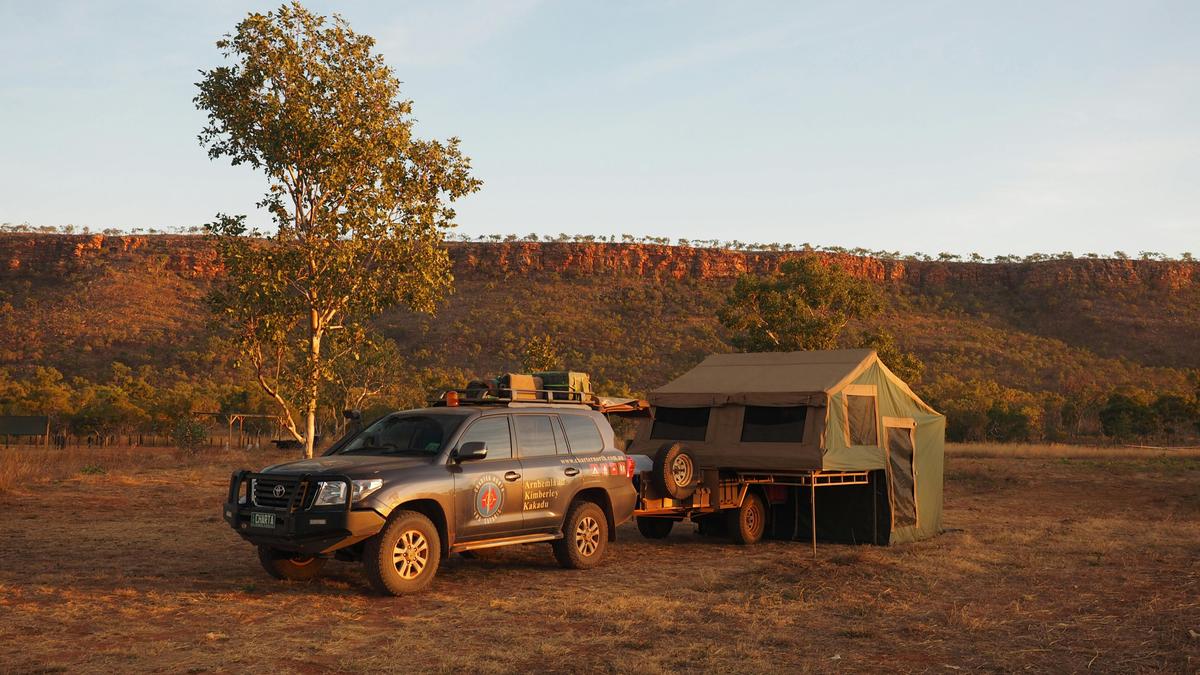 Charter North comfortable camper trailer option