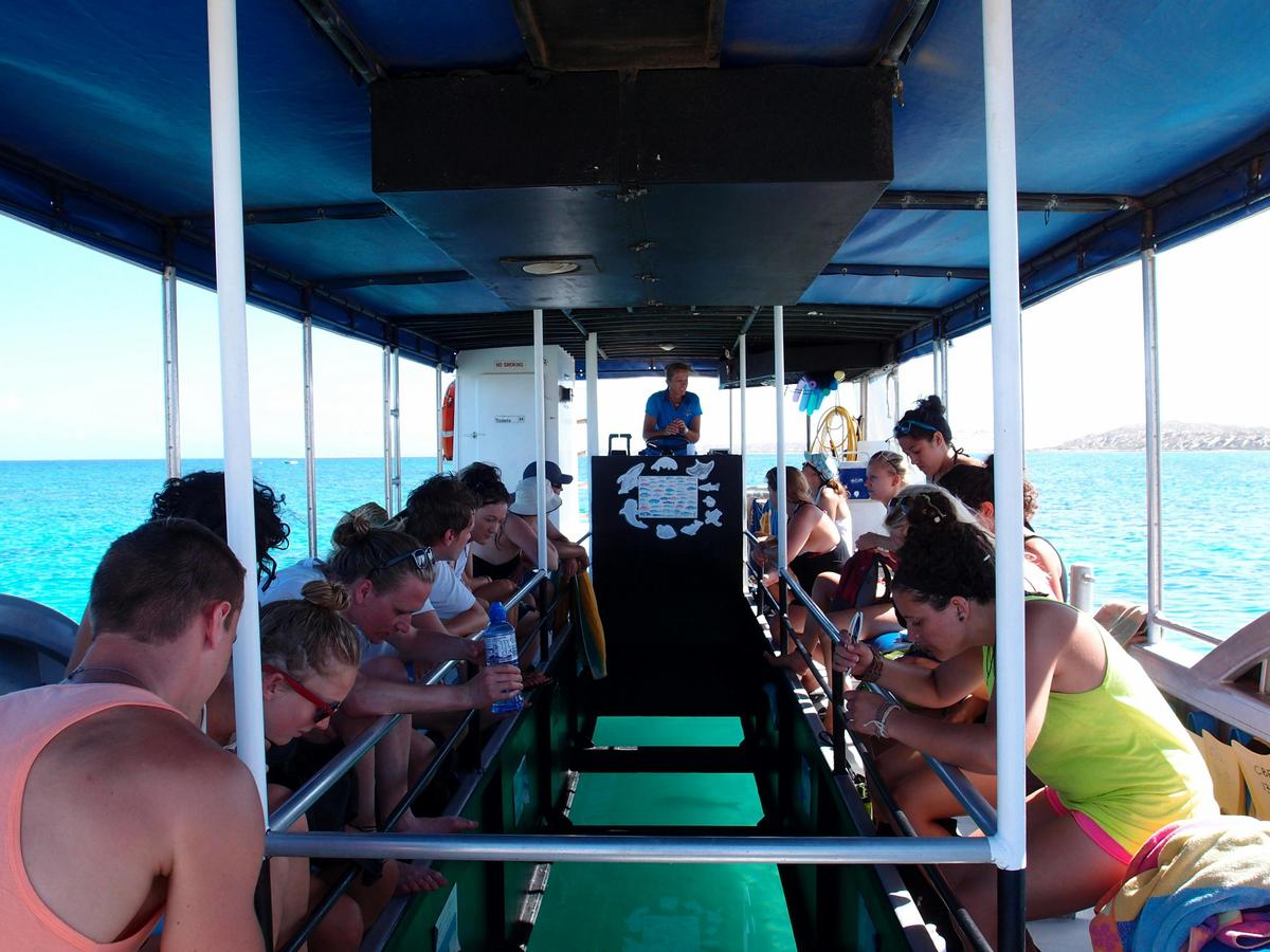 1 Hour Glass Bottom Boat Tour