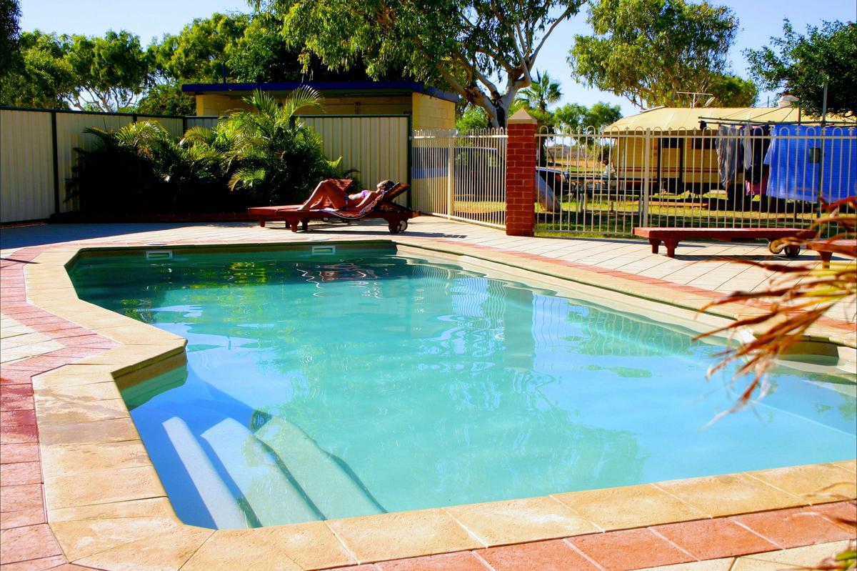 Cool off in the pool