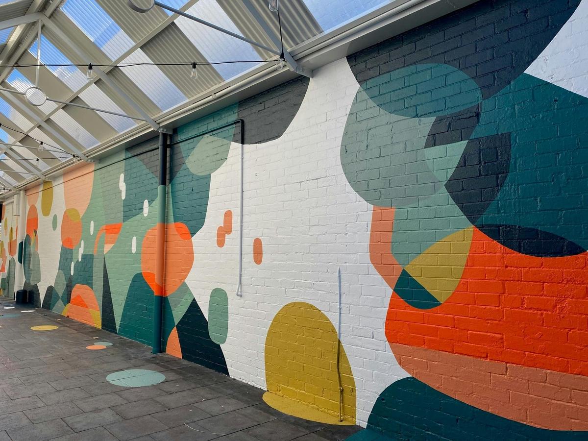 Forest Dance Mural by Kyle Hughes Odgers