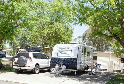 Powered Paved Site