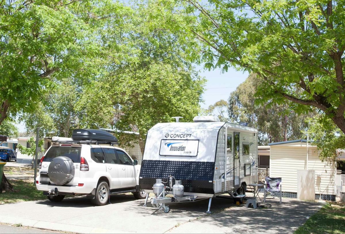 Powered Paved Site