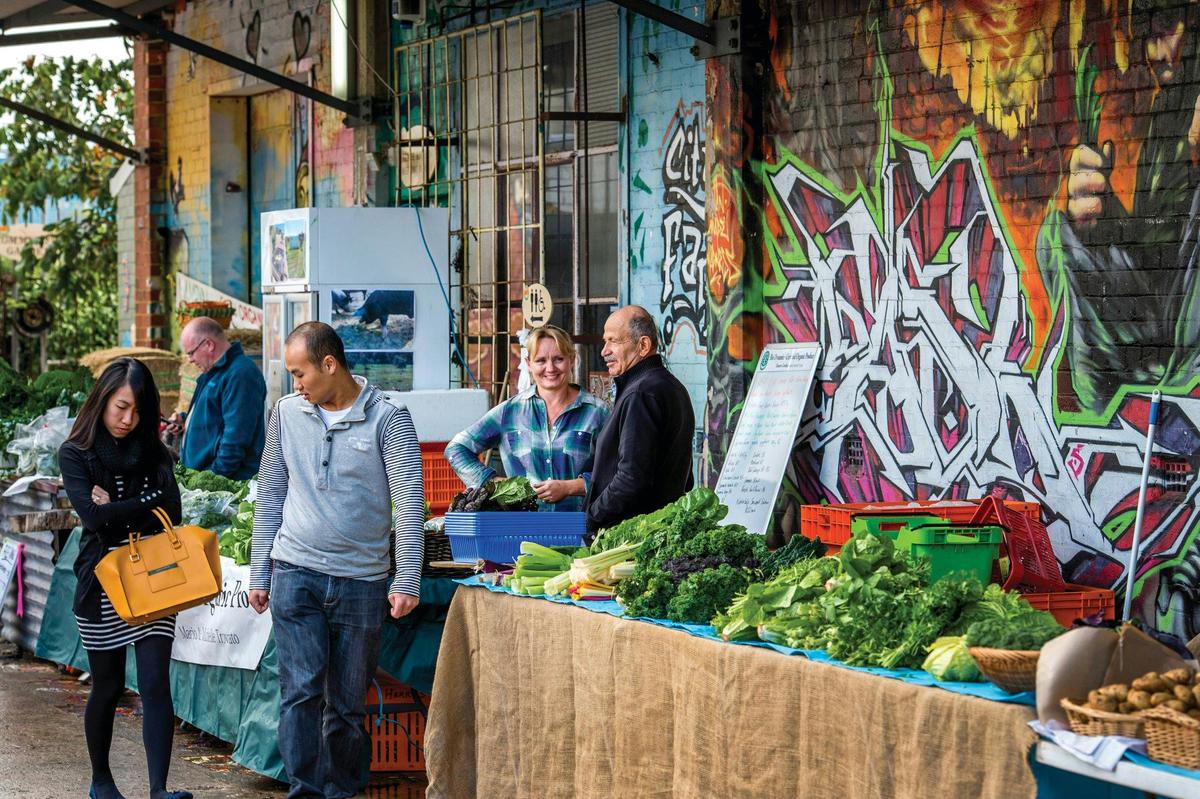 Markets in East Perth