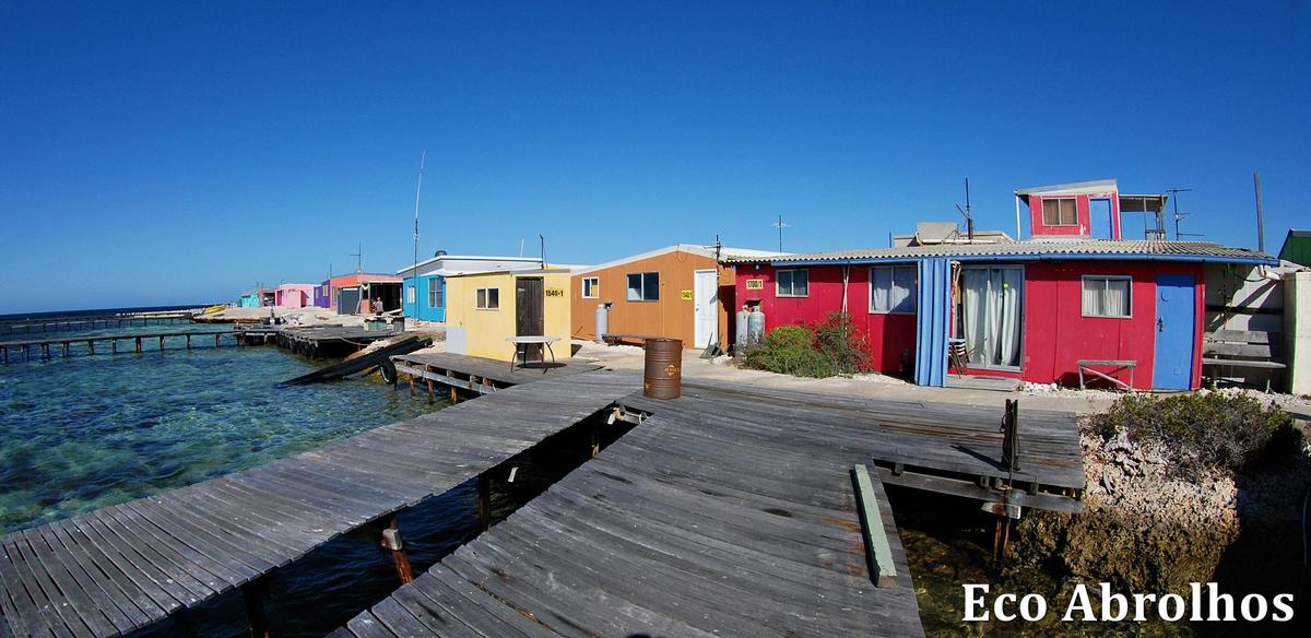 Colourful Fishers Camps at Basile Island