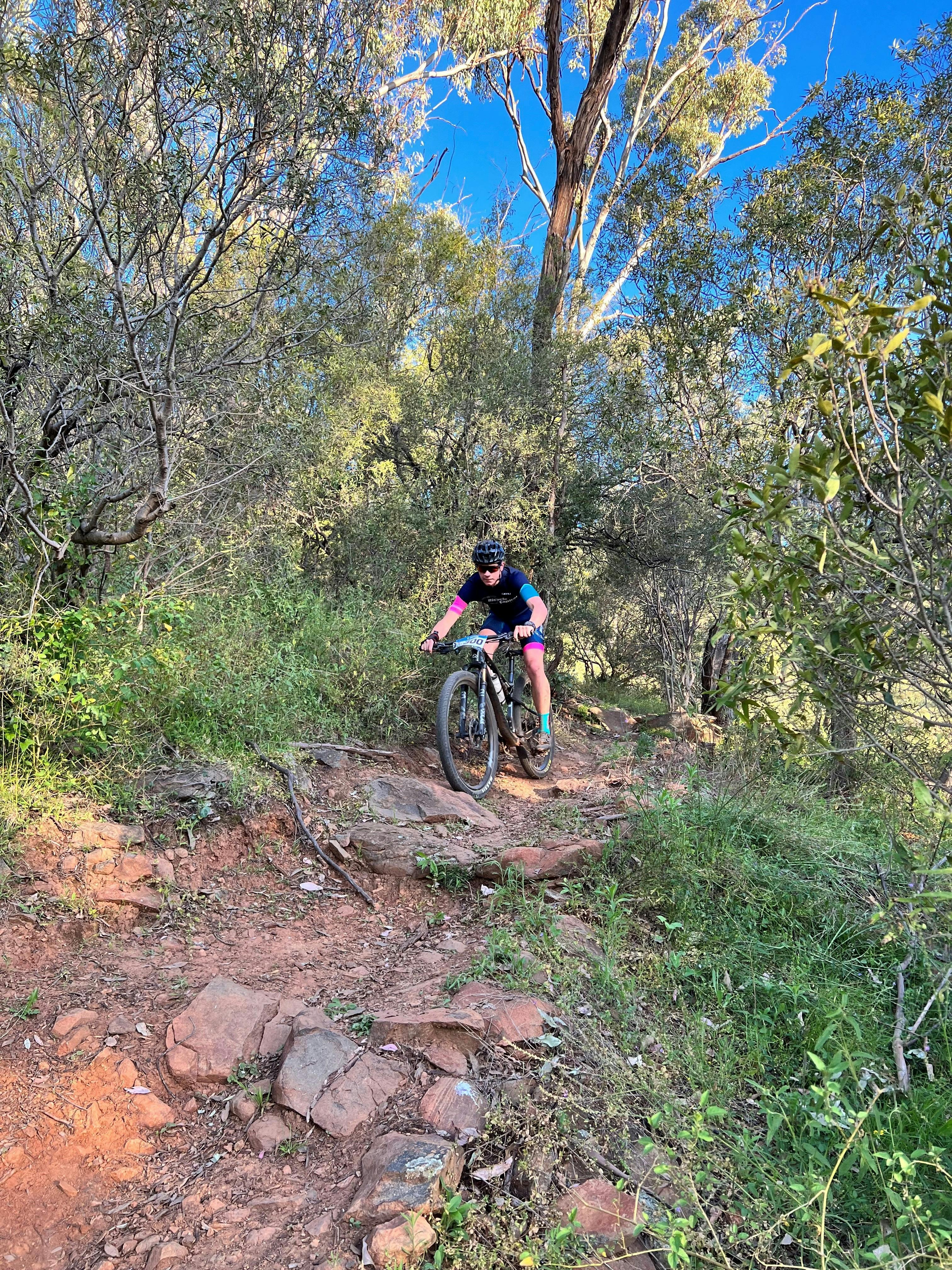 Photo of mountain bike rider