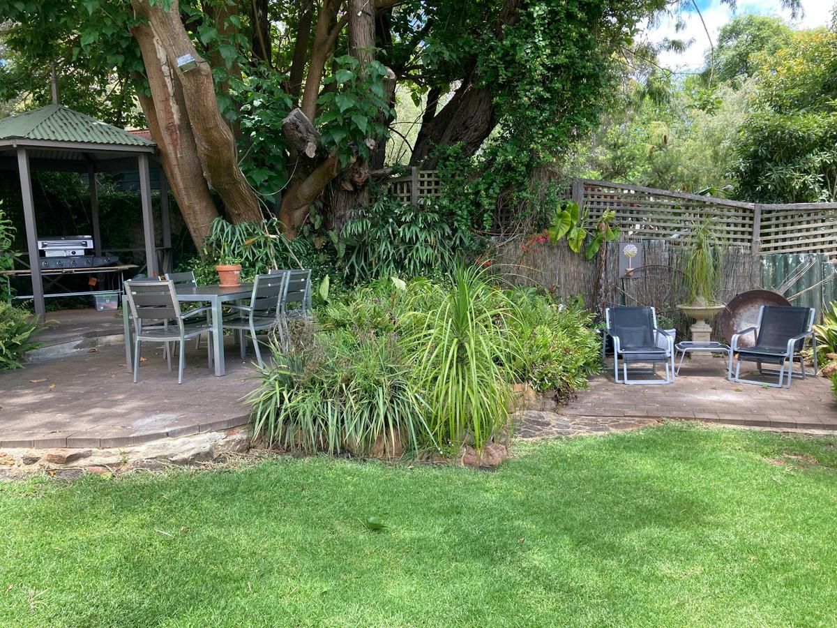 Rear garden Bbq dining and lounging