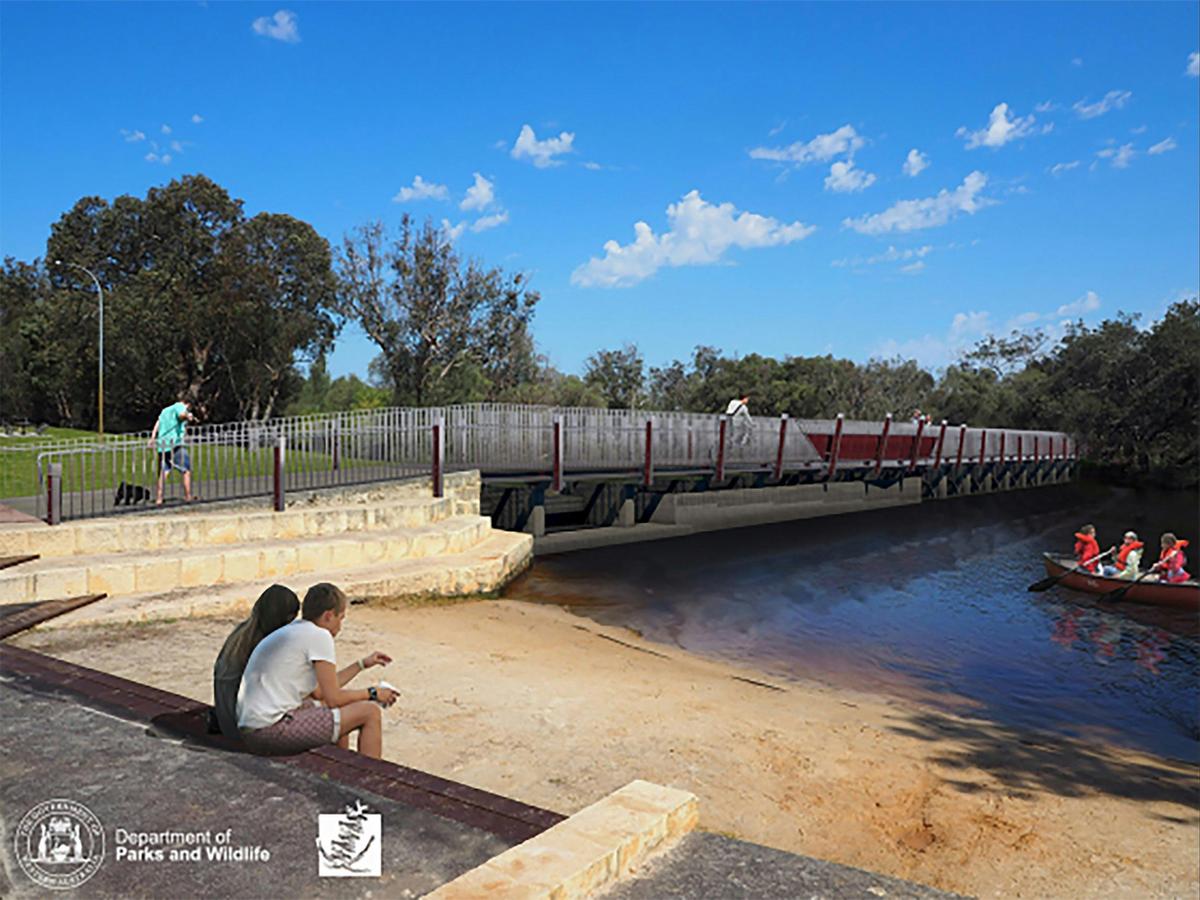 Kent St Weir Bridge