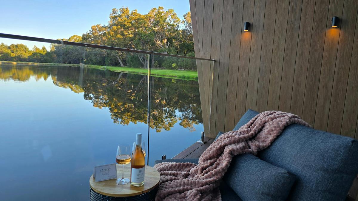 Private overwater balcony
