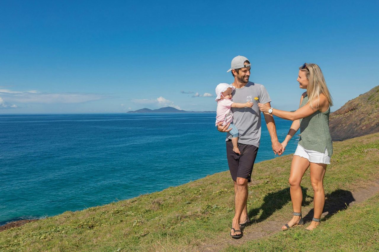Isaac and Jess White with baby Mila