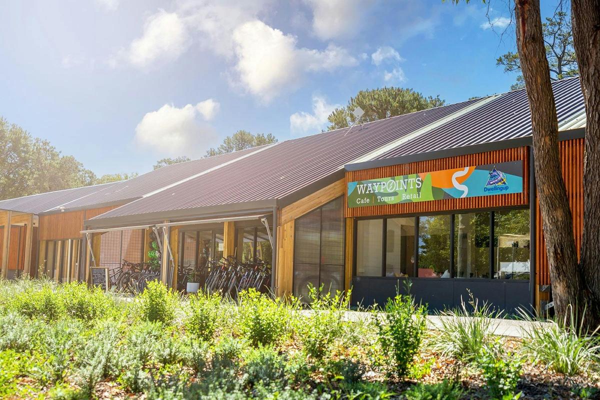 Headquarters of Dwellingup Adventures and Waypoints Cafe, Tours and Retail
