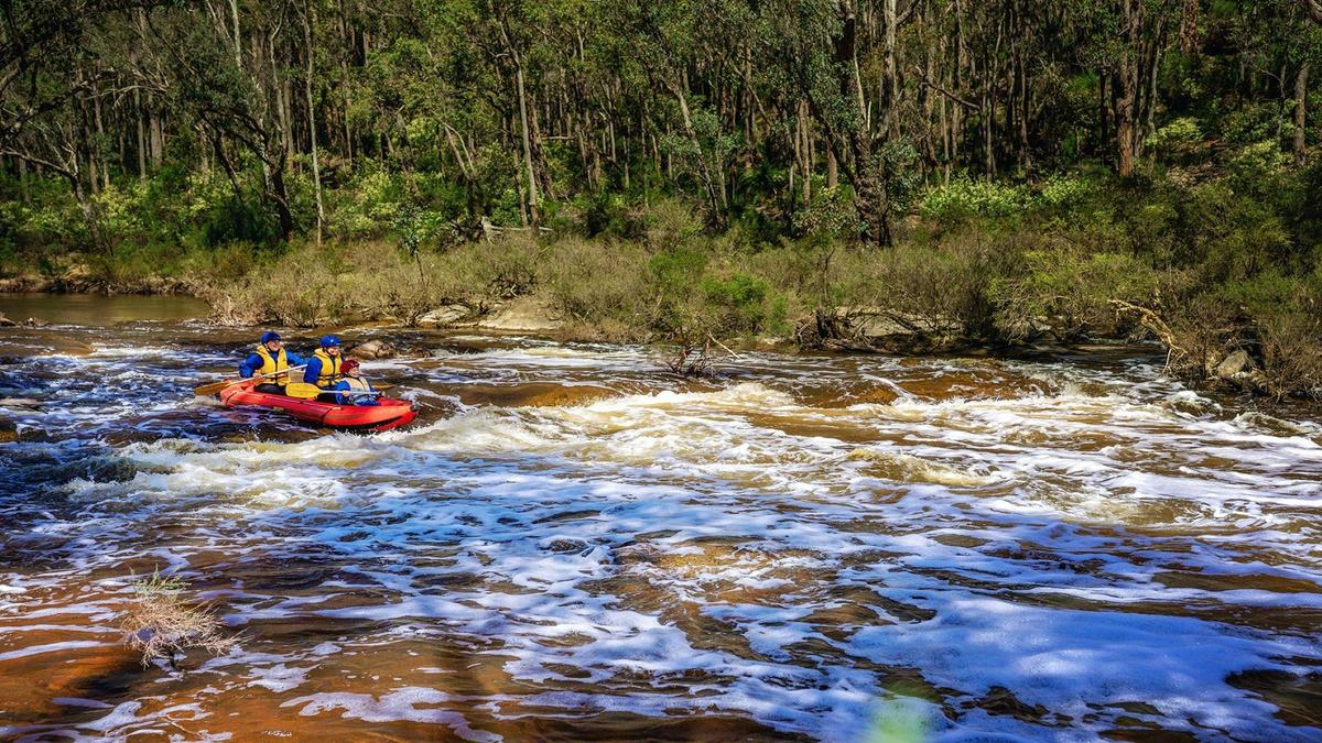 Fast Water Rafting