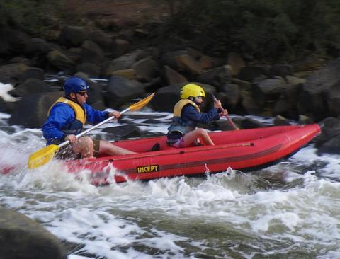 Fast Water Rafting