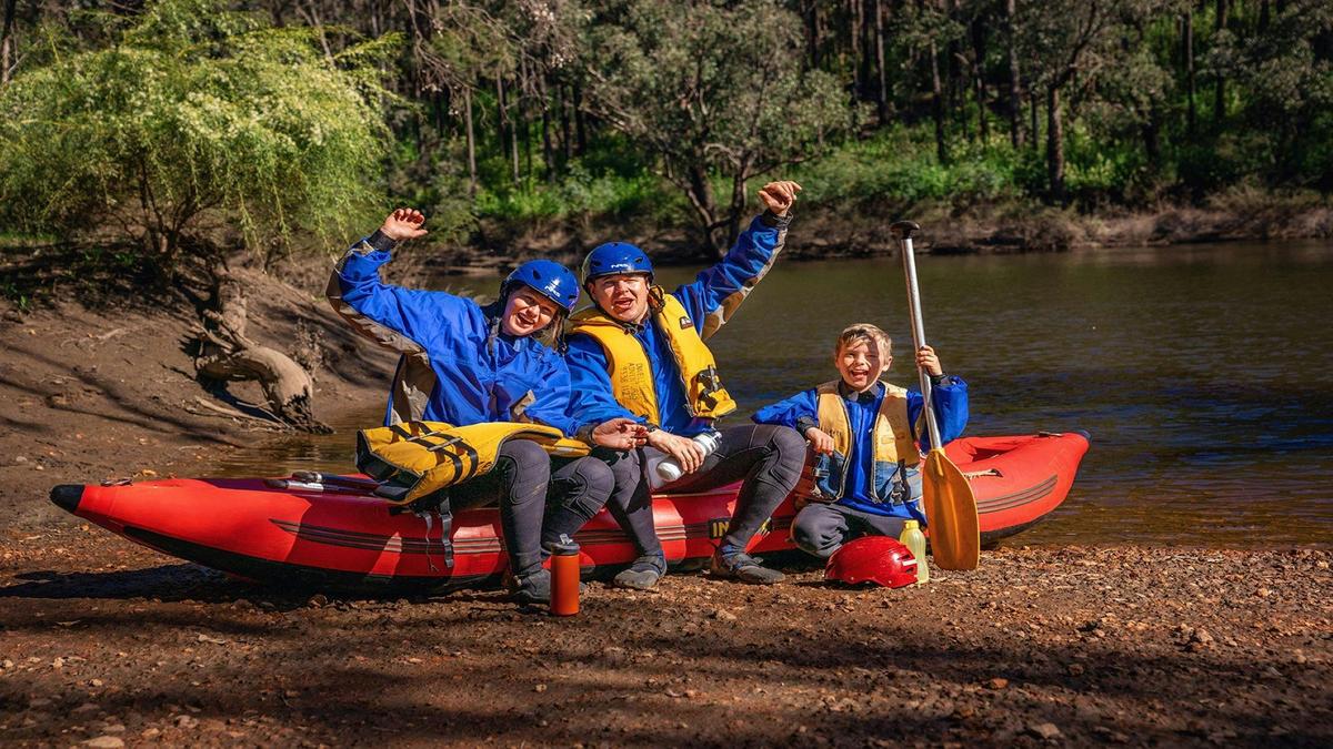 Fast Water Rafting
