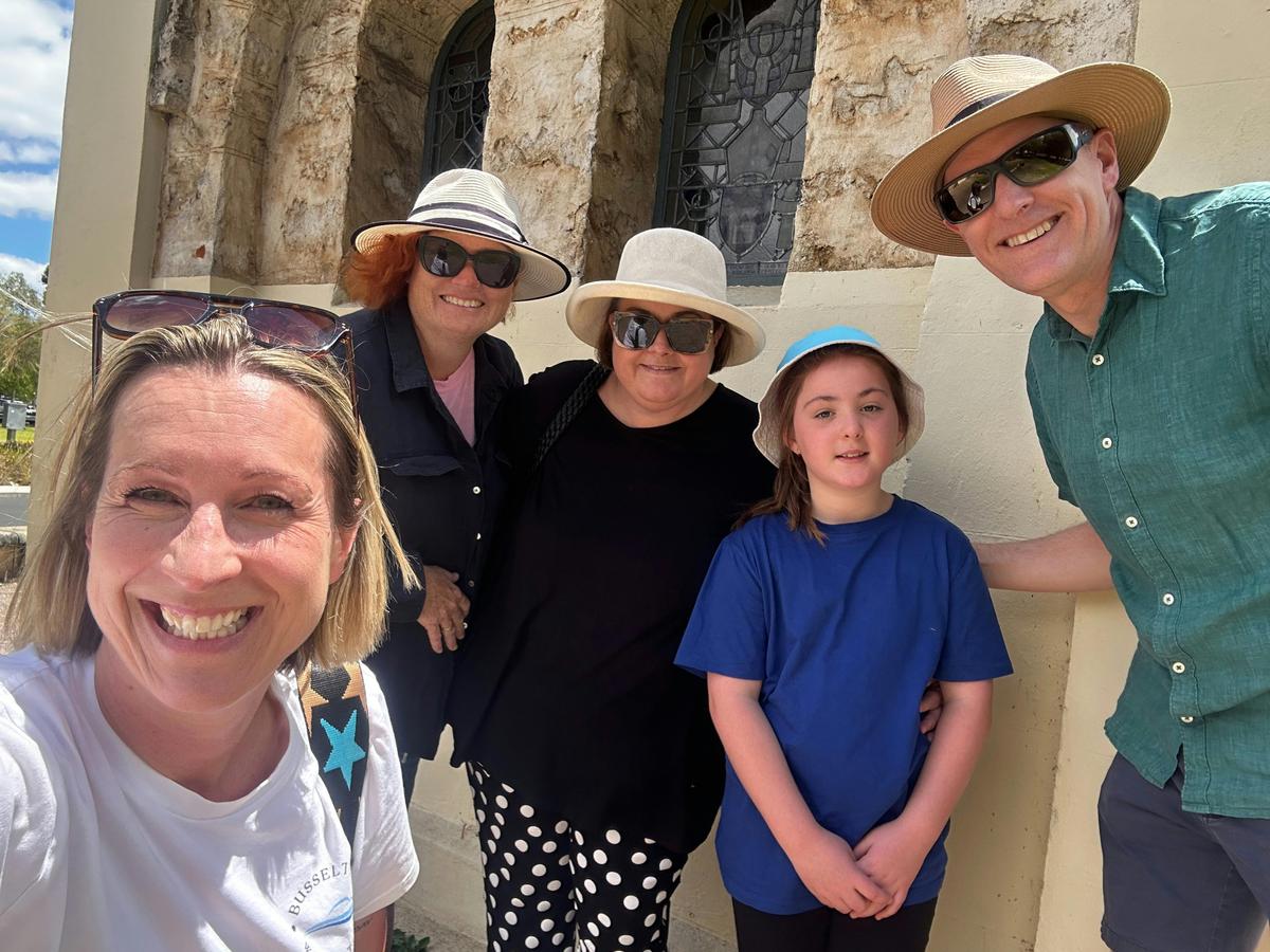 walking tour group