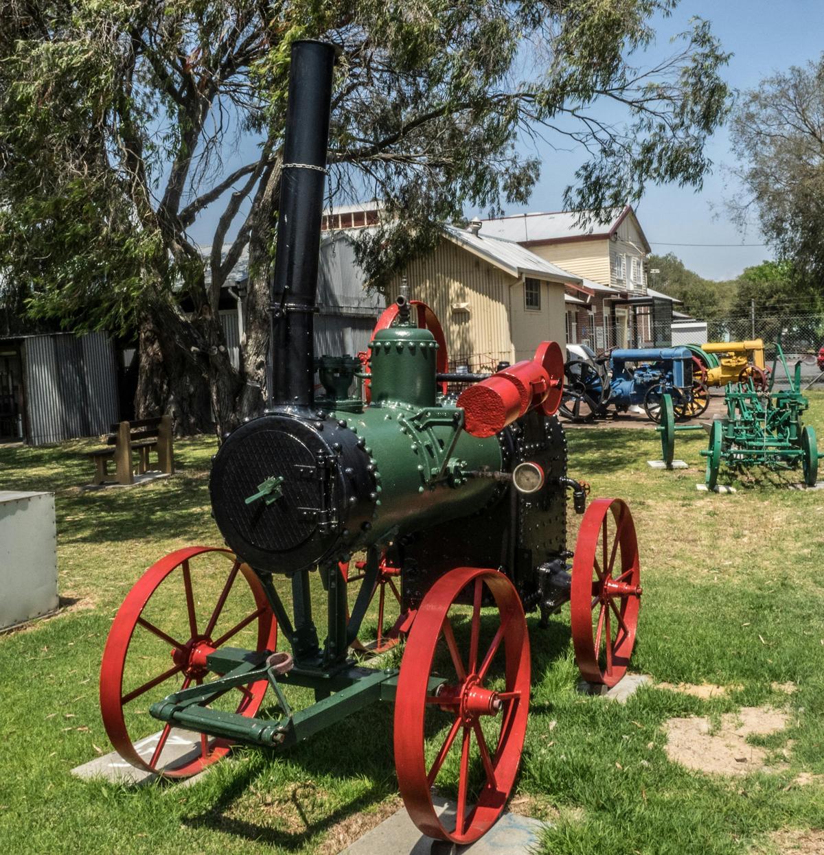 CASE Portable Stationary Steam Engine
