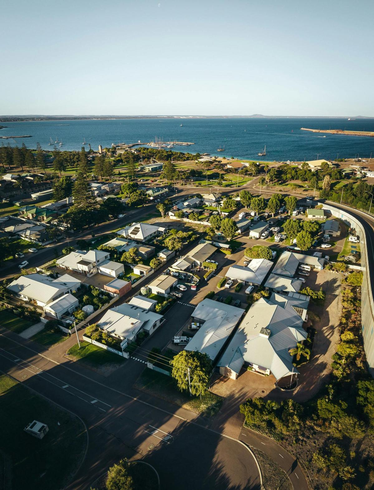 Esperance Bay Holiday Park Aerial view