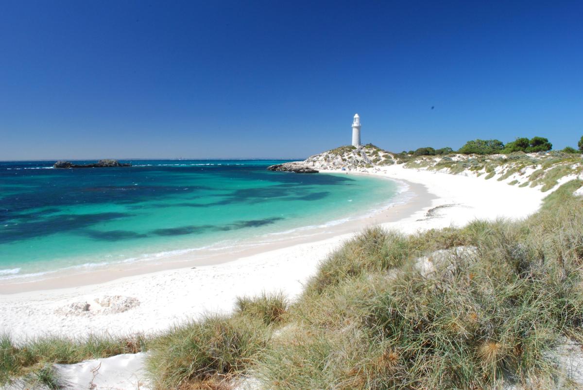 Pinky Beach, home of Discovery Rottnest Island