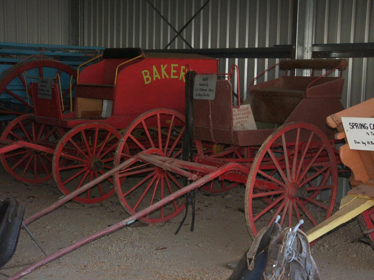 Machinery shed next to Elverd Cottage