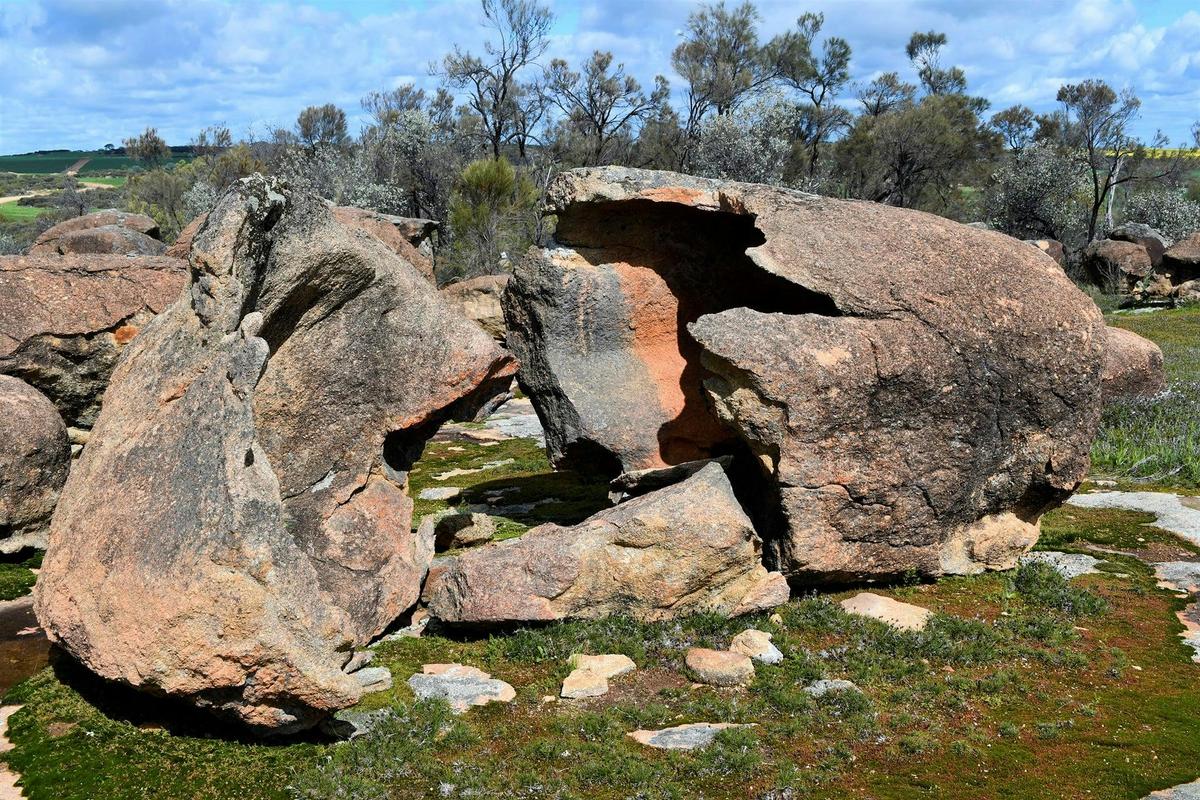 Split rock