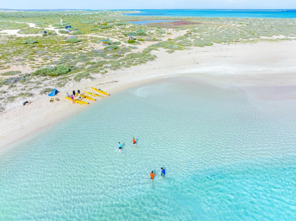 Relaxing on the Ningaloo