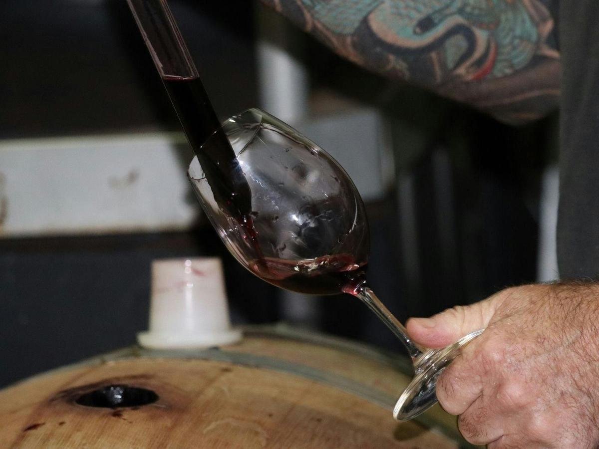 Taste from a barrel