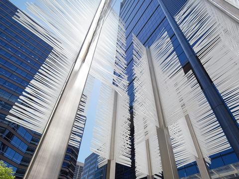 Feather Arbour by Ned Khan