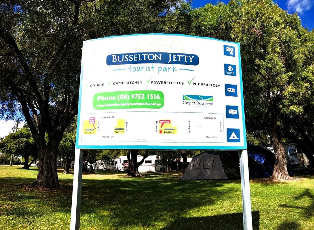 Front sign