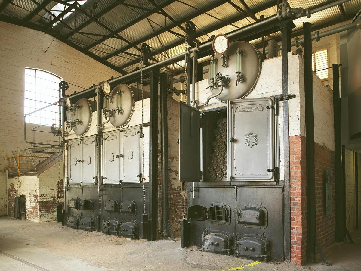 Inside No 1 Pump Station, Mundaring