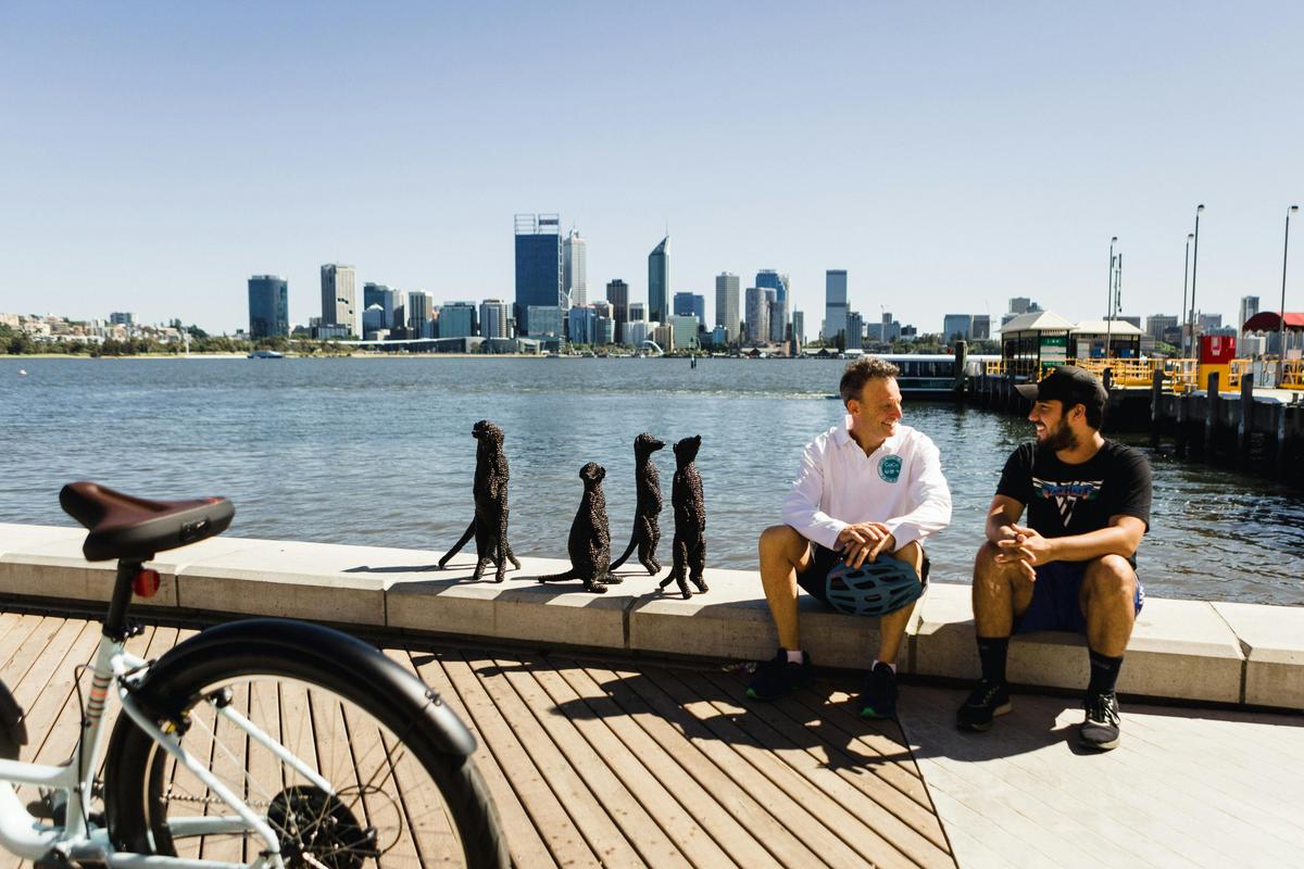 Majestic Foreshore and East Perth Bike Tour