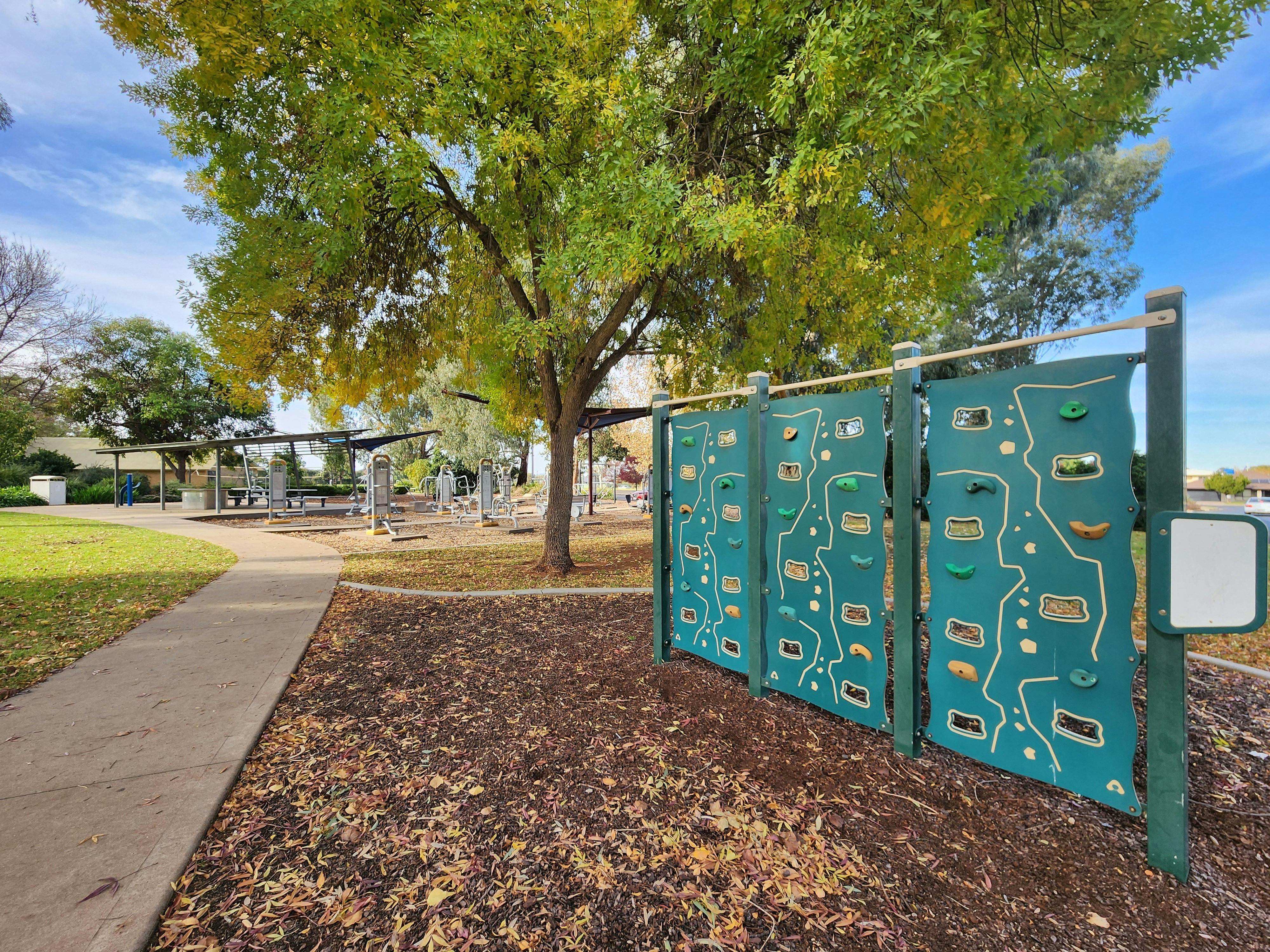 Ted Scobie Oval - Climbing Wall