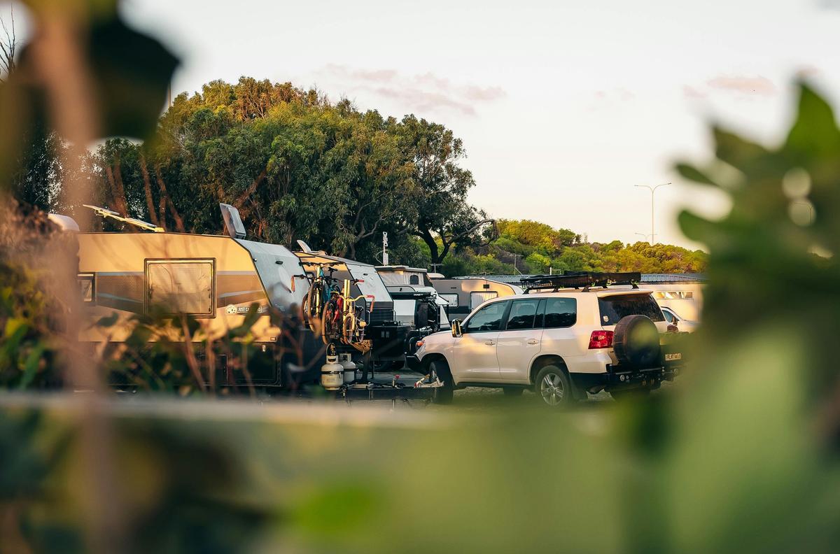 Caravan Sites at Geraldton Belair Gardens Caravan Park