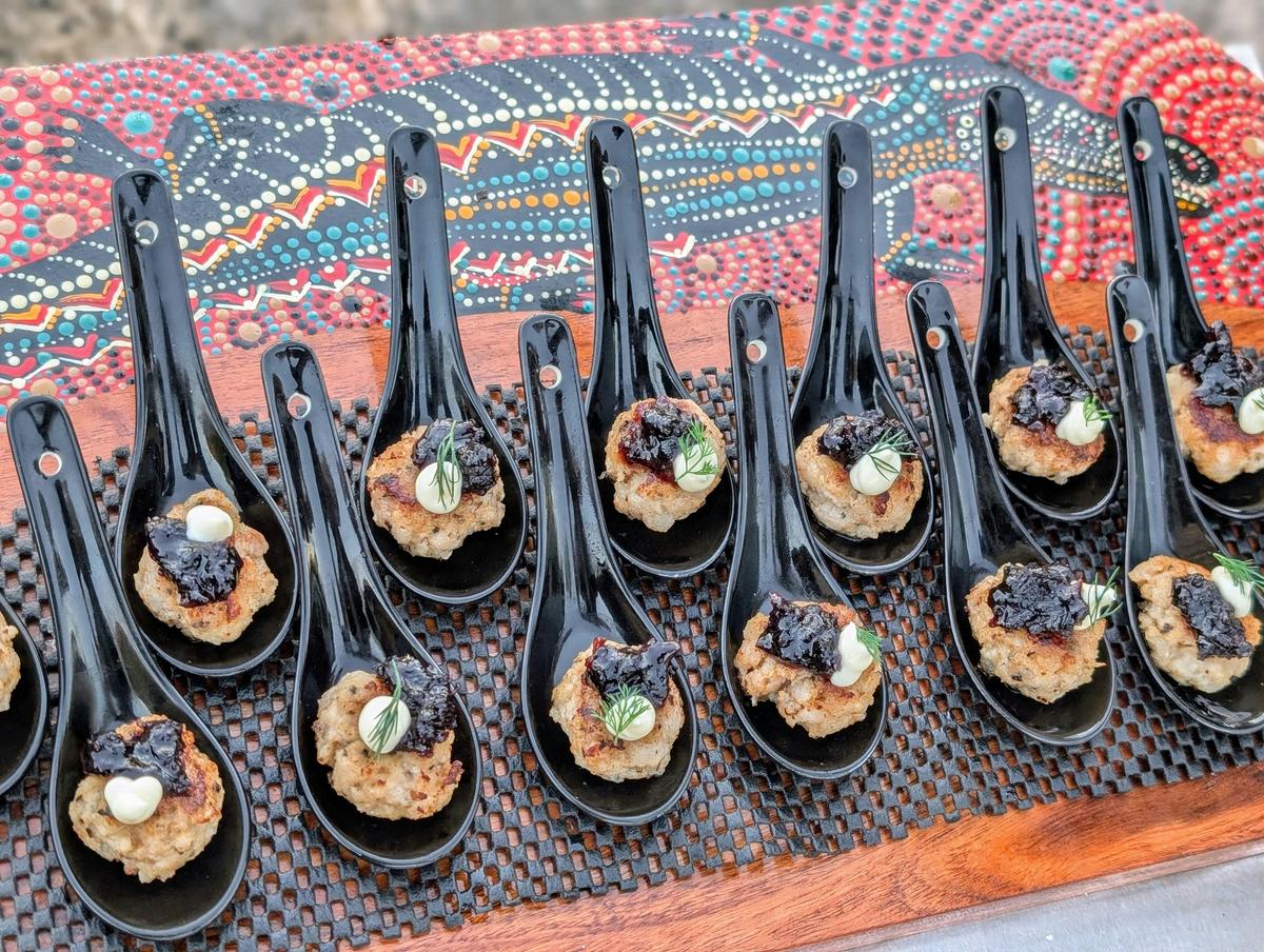 Crocodile Canapes