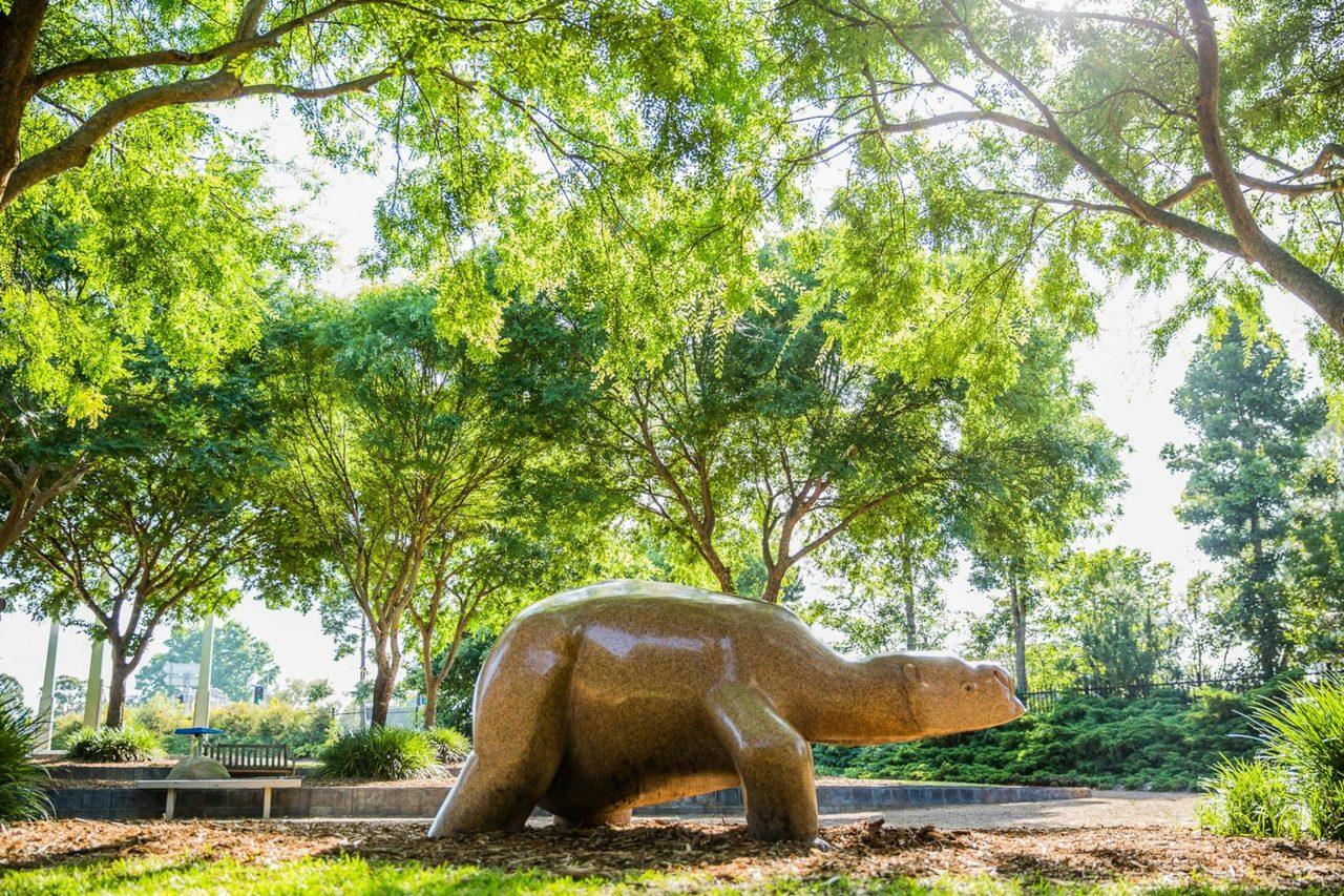 Sculpture garden