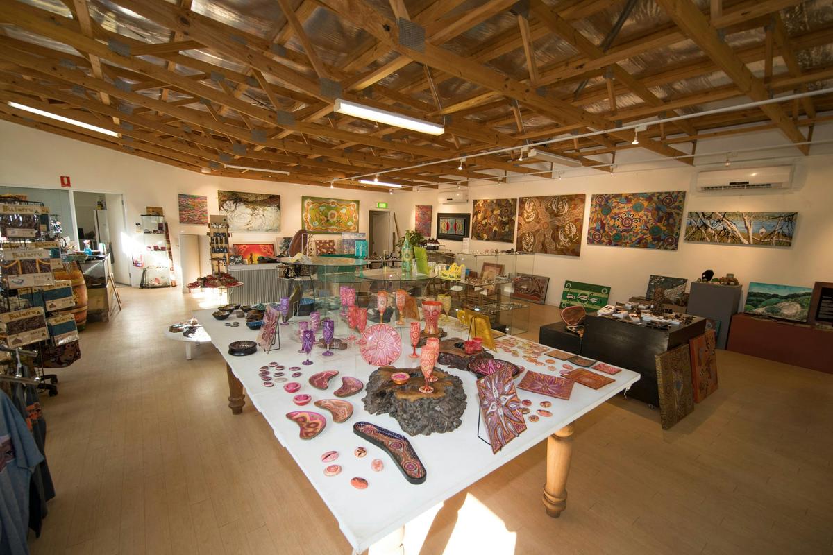 Maalinup Gallery and Dale Tilbrook Experiences, Henley Brook in the Swan Valley