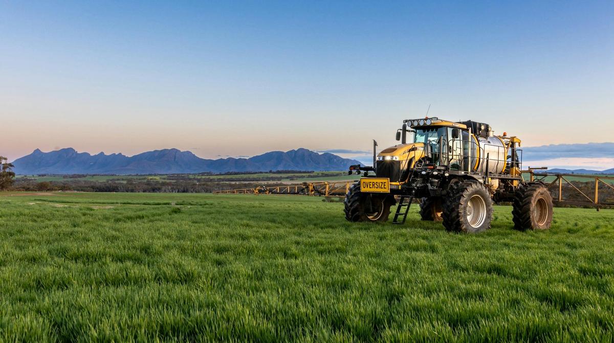Stirling range farm and tractor