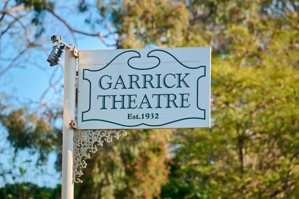 Garrick Theatre signage