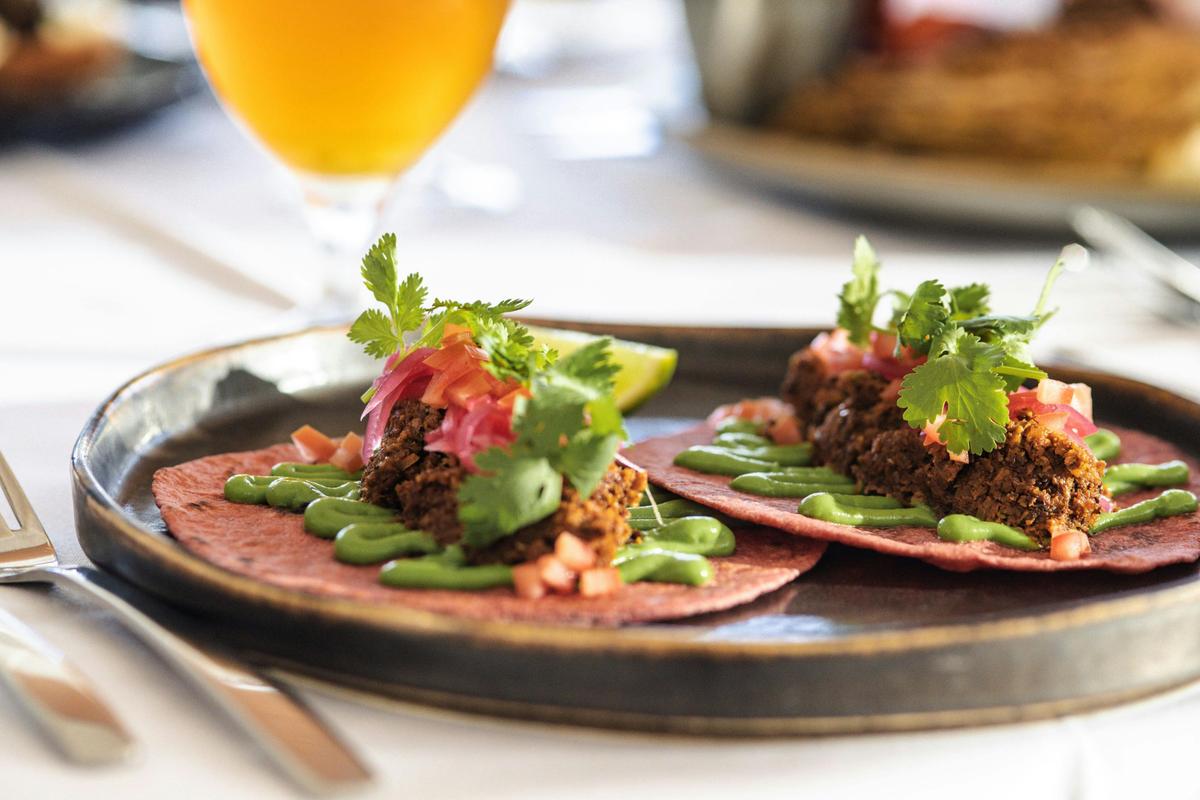 Cauliflower Taco - The Emerald Room Restaurant