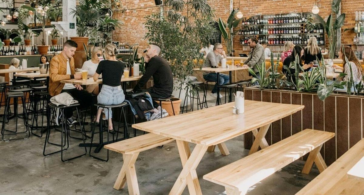 Beer garden