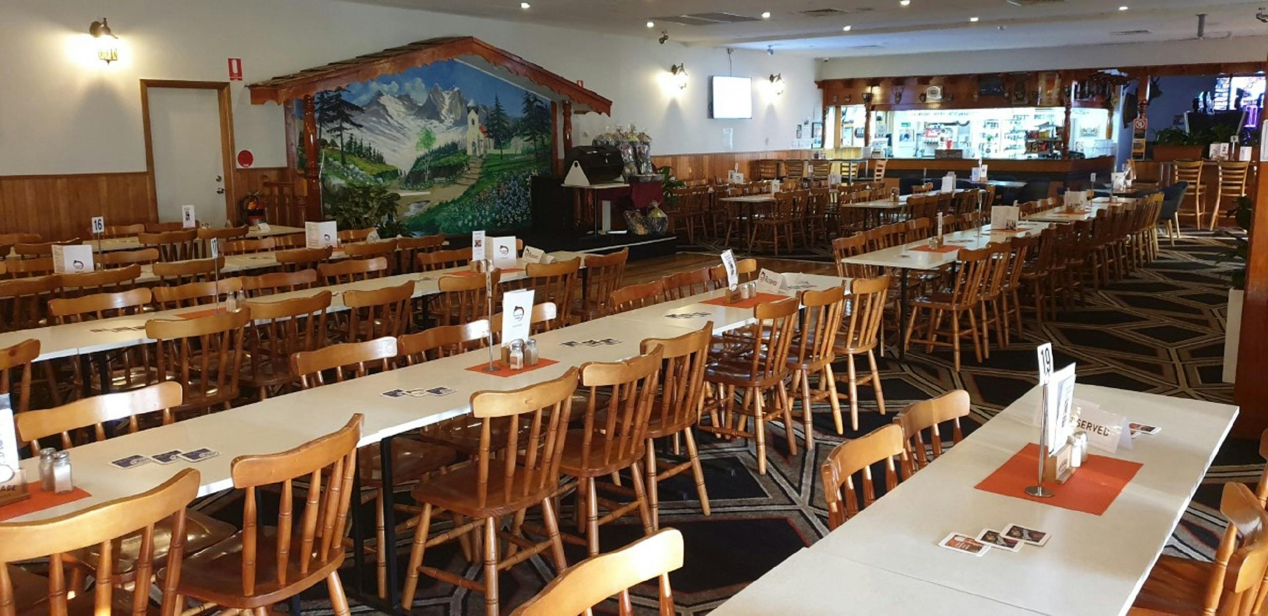 Inside the German Club Wollongong