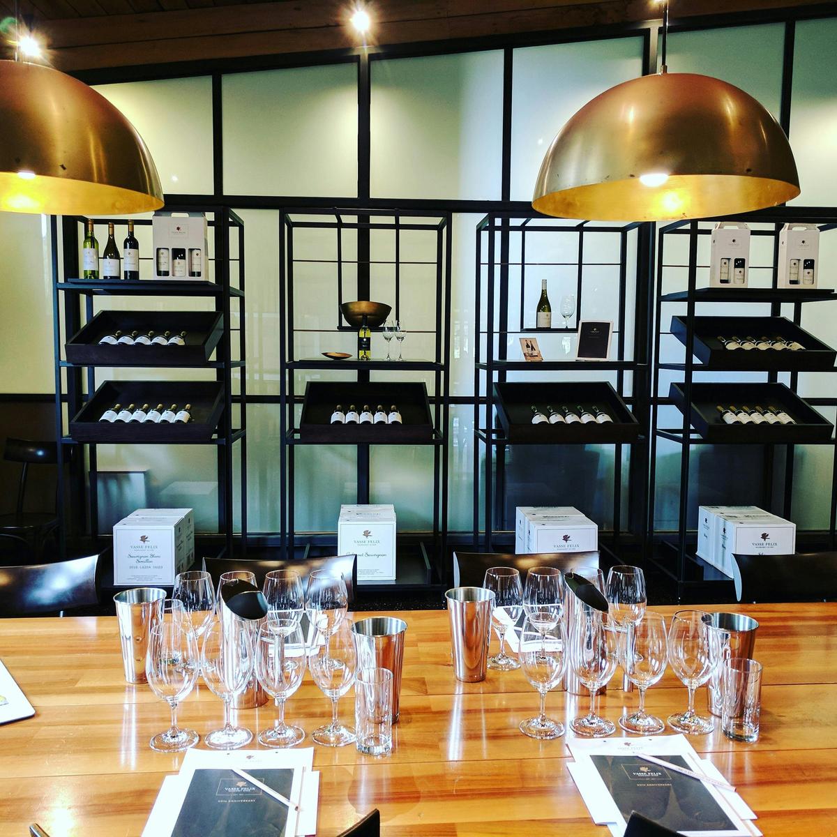 Vasse Felix wine tasting