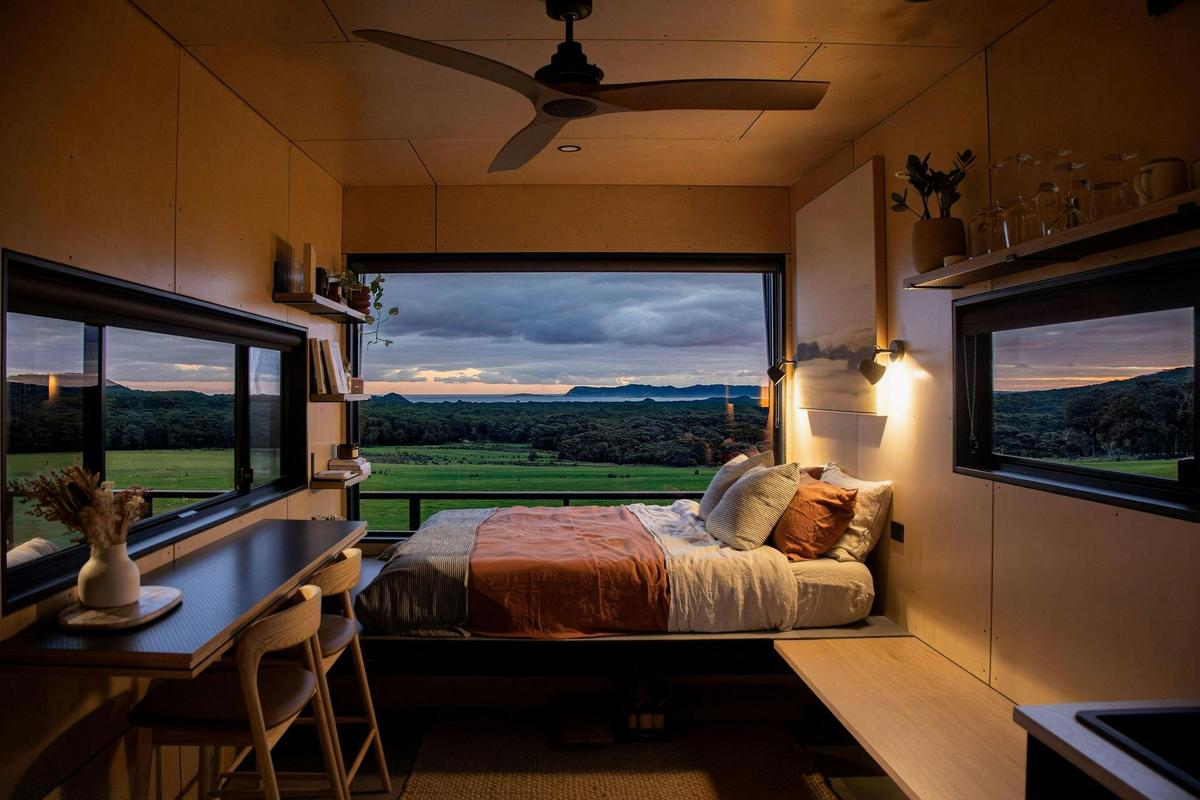 Two bed ocean view cabin