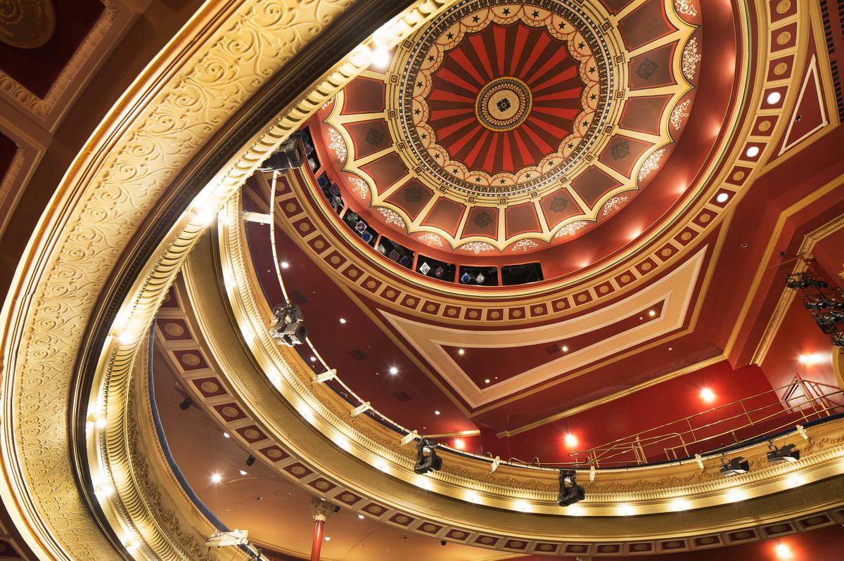 His Majesty's Theatre - Interior dome.