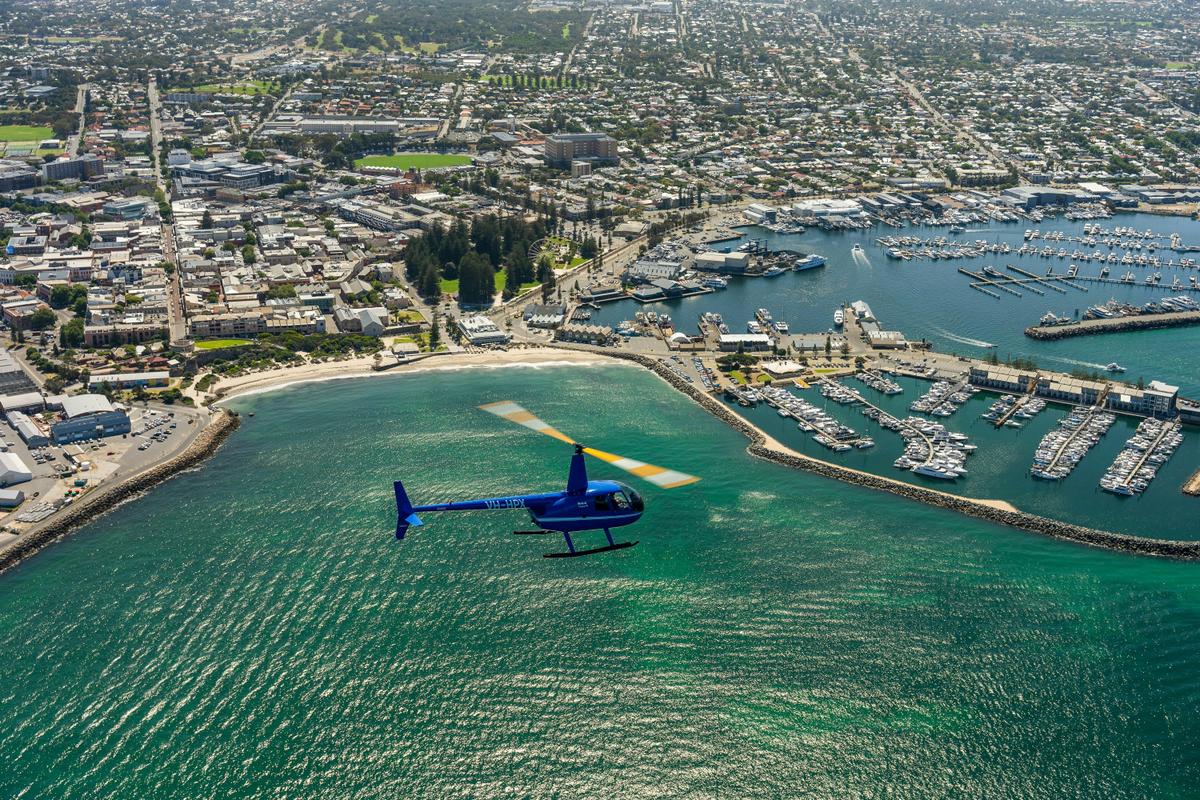 City and Hillarys Scenic Flight