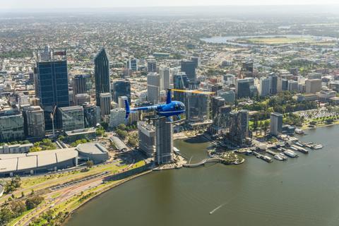 City and Hillarys Scenic Flight