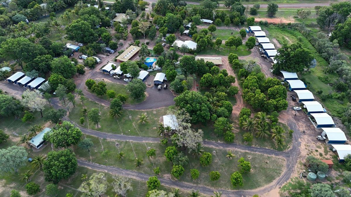 Aerial View of Hidden Valley Kununurra Caravan Park